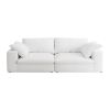 Modular Sectional Couch 80" Down Filled Modular Sectional Sofas for Living Room,Cushion Covers Removable loveseater 2seaters