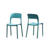 KATHERINA INJECTION MOLDING PP CHAIR(set of 2)
