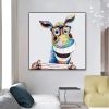 Hand Oil PaintingThe Cafe Abstract Original Abstract Painting Original Oil Painting Abstract Wall Art Canvas Living Room Decoration
