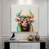 Hand Oil PaintingThe Cafe Abstract Original Abstract Painting Original Oil Painting Abstract Wall Art Canvas Living Room Decoration